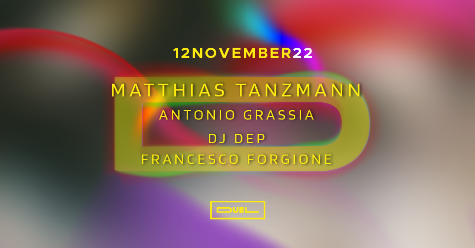 Matthias Tanzmann + Antonio Grassia + DJ Dep + Francesco Forgione - Página frontal