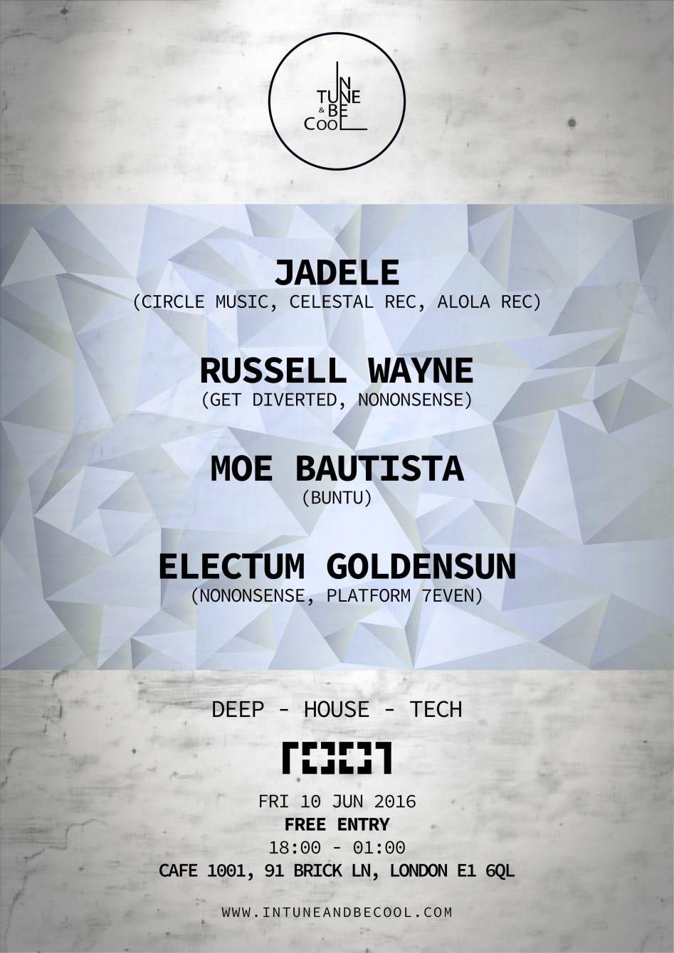 Intune & Becool with Jadele, Russell Wayne, Moe Bautista, Electum ...