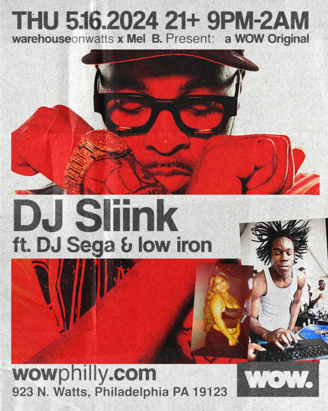 A Wow Original: DJ Sliink - Página frontal