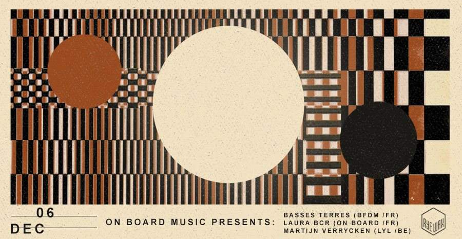 On Board Music: Basses Terres Live, Laura BCR & Martijn Verrycken - Página frontal