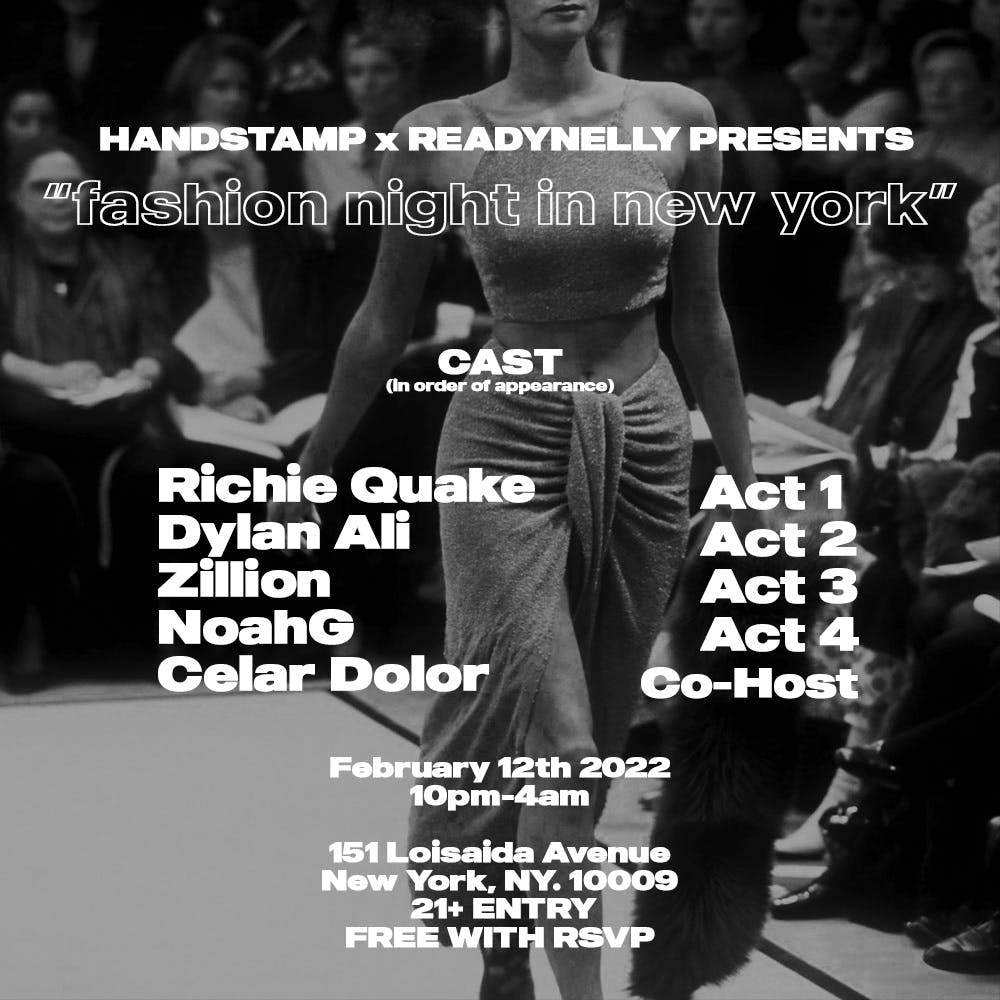 Fashion Night in New York at Nublu 151, New York City