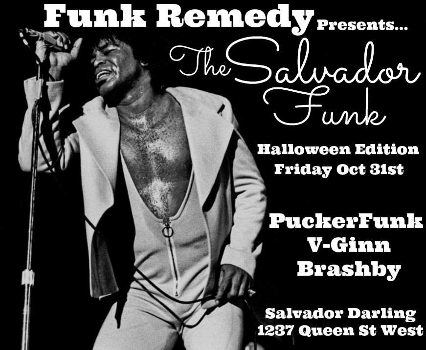 Funk Remedy Pres. Salvador Funk Halloween Edition with Puckerfunk, V-Ginn, Brashby - Página frontal