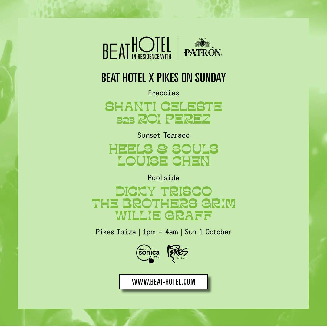 Beat Hotel x Pikes on Sunday - Página frontal