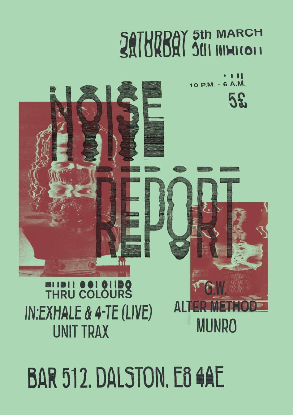 Noise Report - フライヤー表