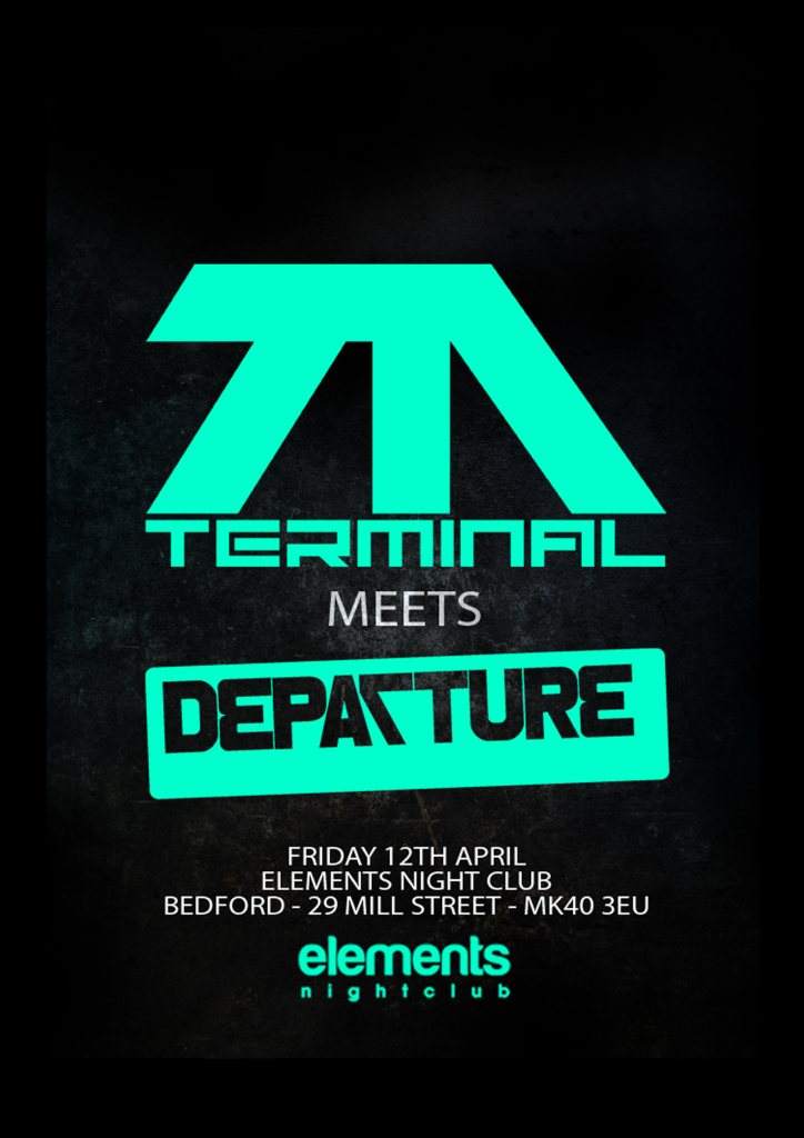Terminal Meets Departure - フライヤー裏