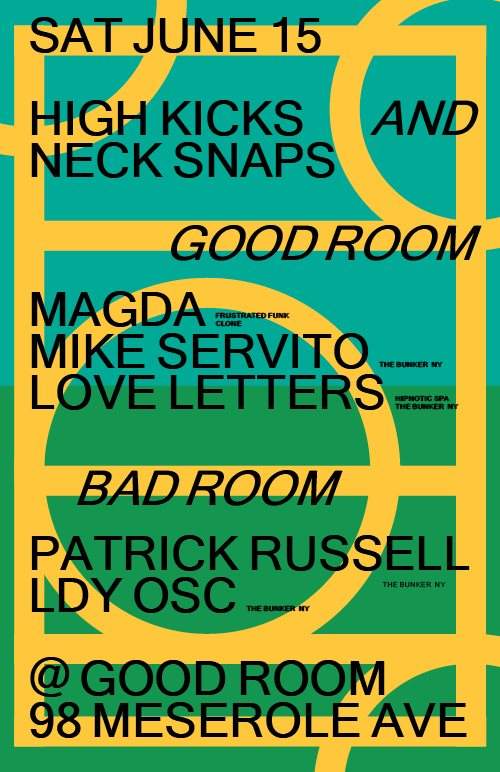 Magda, Mike Servito, Love Letters, Patrick Russell, LDY OSC - Página frontal