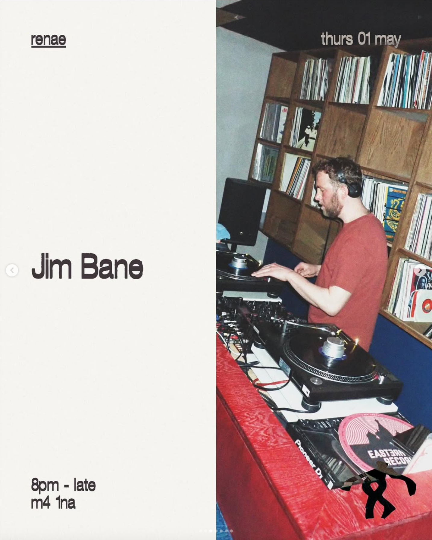 Renae: Jim Bane at Renae, Manchester