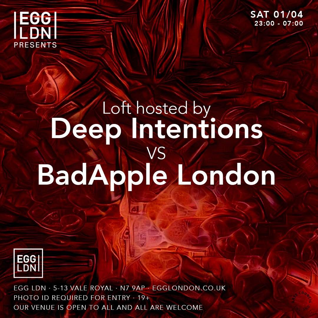 Deep Intentions vs BadApple London - Página frontal