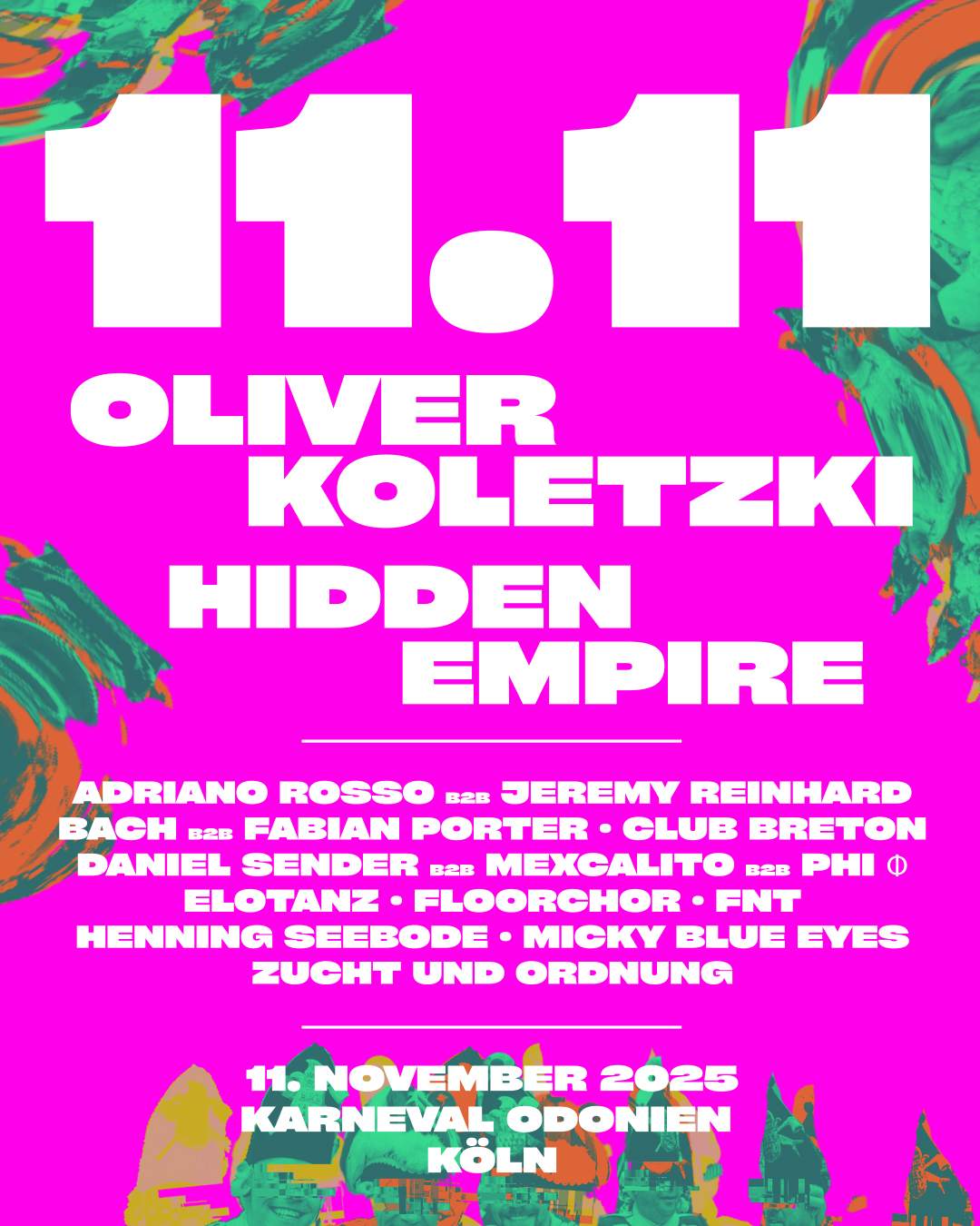 18h Outdoor&Indoor Rave I Oliver Koletzki, Hidden Empire uvm bei