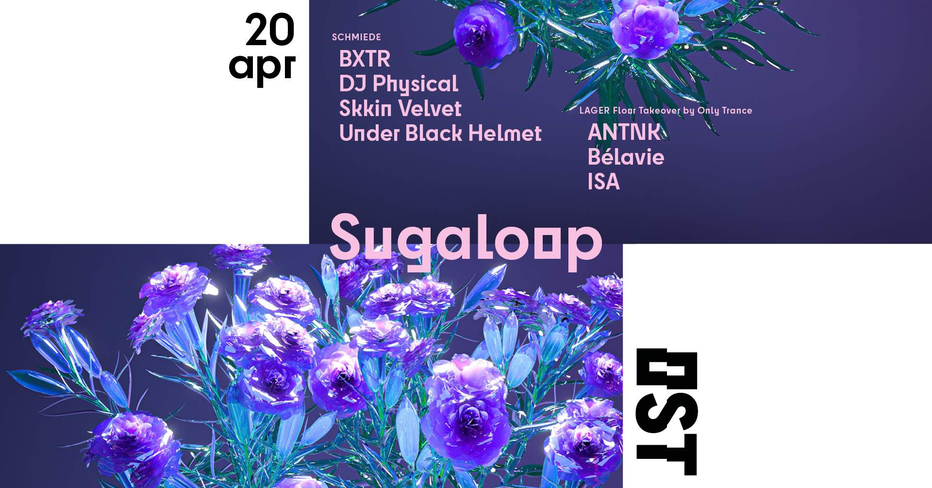 Sugaloop w./ Under Black Helmet, BXTR, DJ Physical - Página frontal