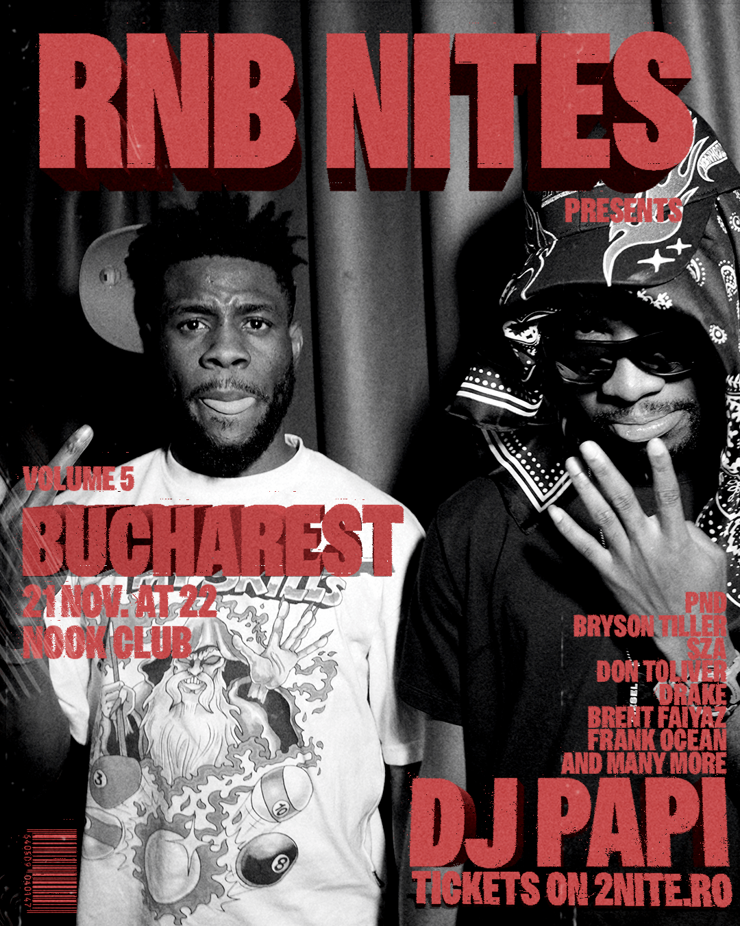 RNB Nites Volume #5 at Nook, Bucharest