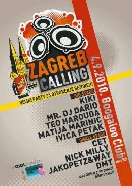 Zagreb Calling - Página frontal