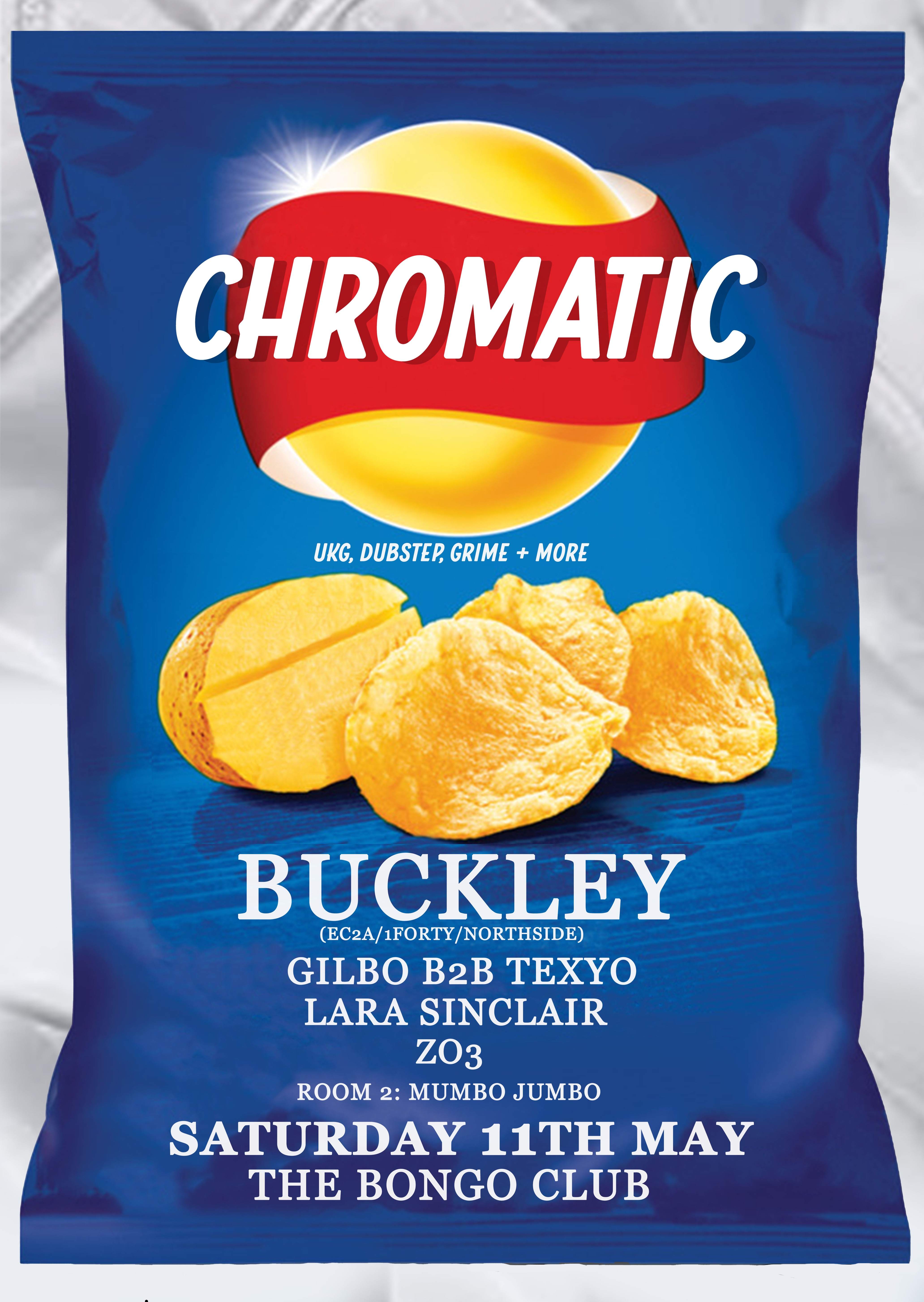 Chromatic: Buckley - Página frontal