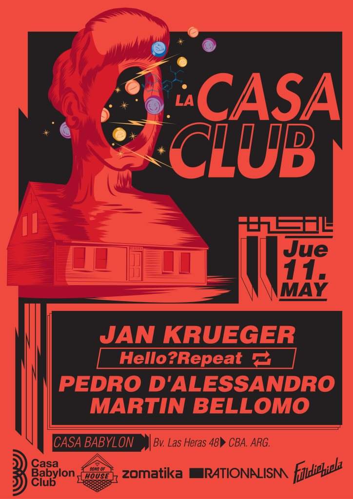 La Casa Club presents Jan Krueger - Página frontal