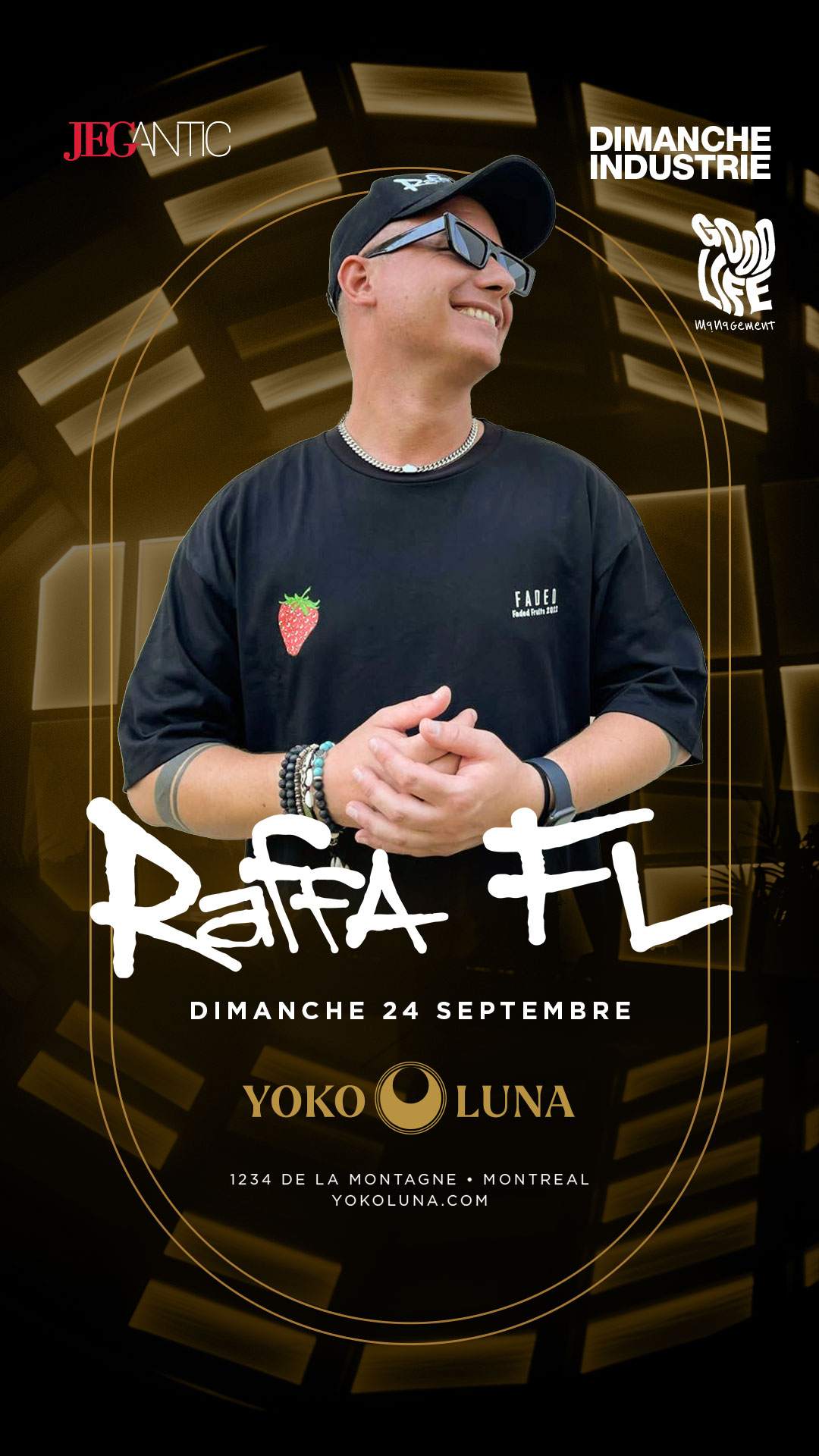 Raffa FL au Yoko Luna - フライヤー表