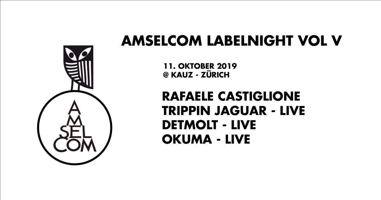Amselcom Label Night Volume V - Página frontal