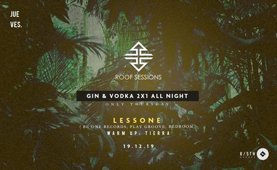 Roof Sessions Pres. Lessone: CLUB 01 - フライヤー表