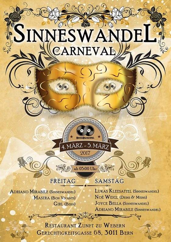 Sinneswandel Carneval - Página frontal