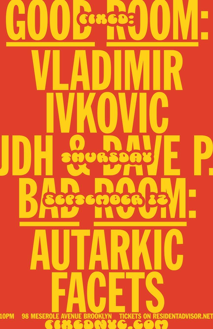 FIXED with Vladimir Ivkovic, Autarkic, JDH & Dave P, Facets - Página frontal
