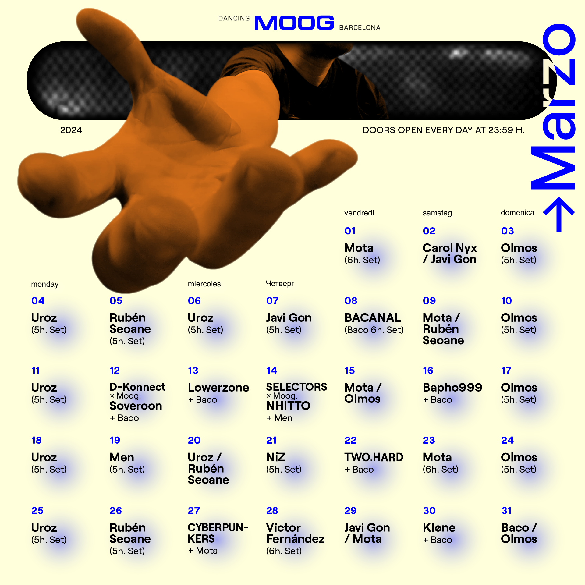 SELECTORS x Moog: Nhitto + Men - Página trasera