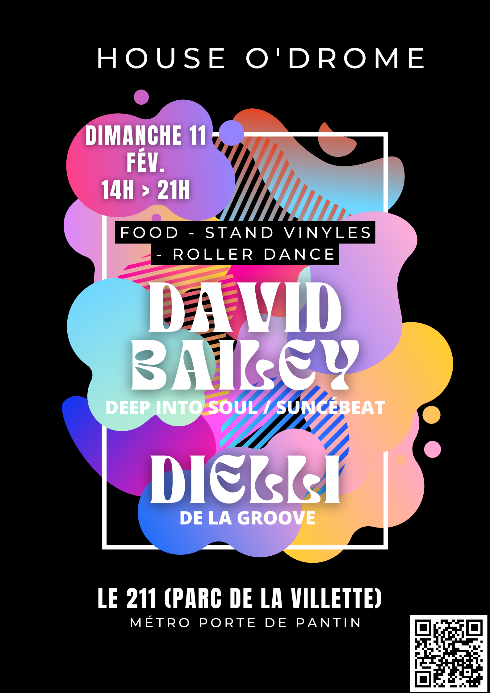 House O'Drome INVITE DAVID BAILEY (DEEP INTO SOUL/SUNCÉBEAT) & Dielli (DE LA GROOVE) - Página frontal