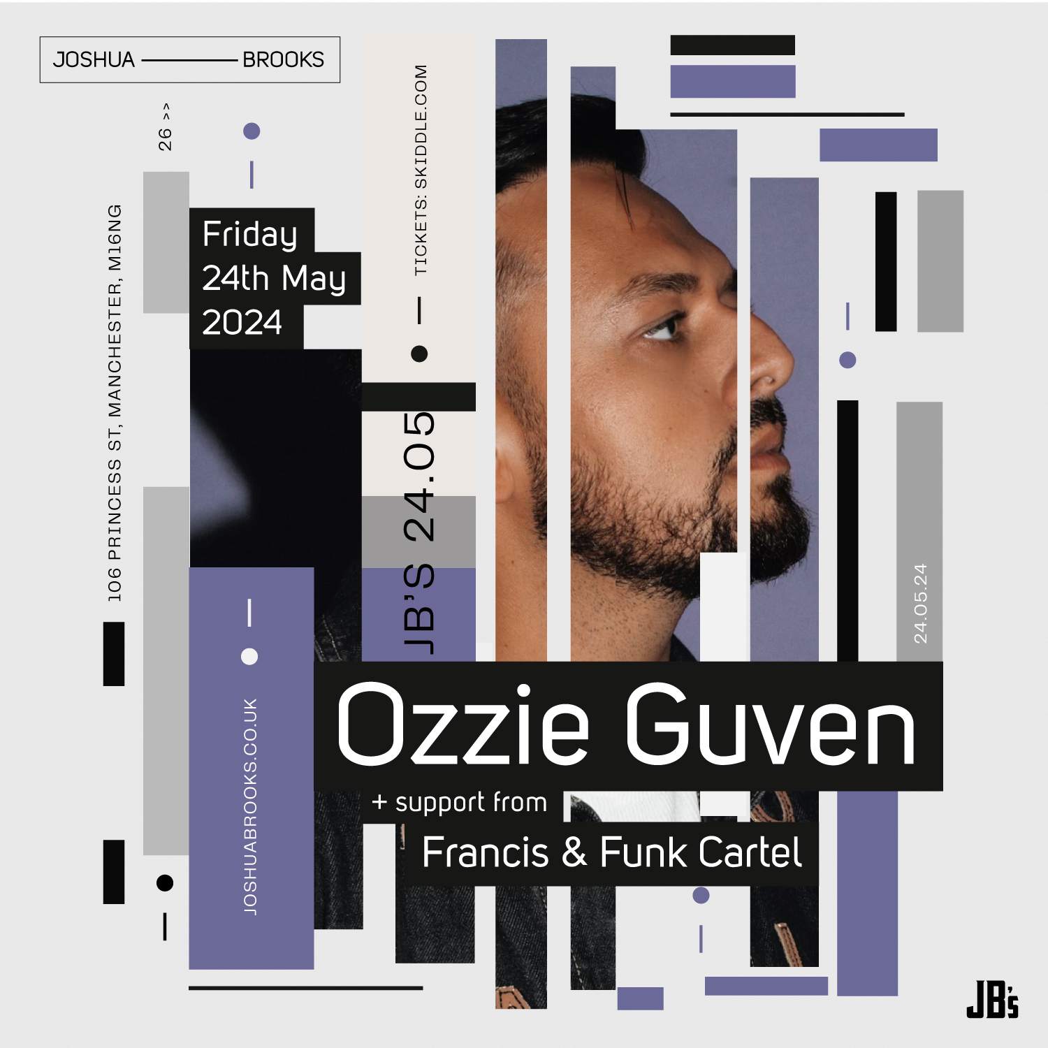 Ozzie Guven + Support - Página frontal