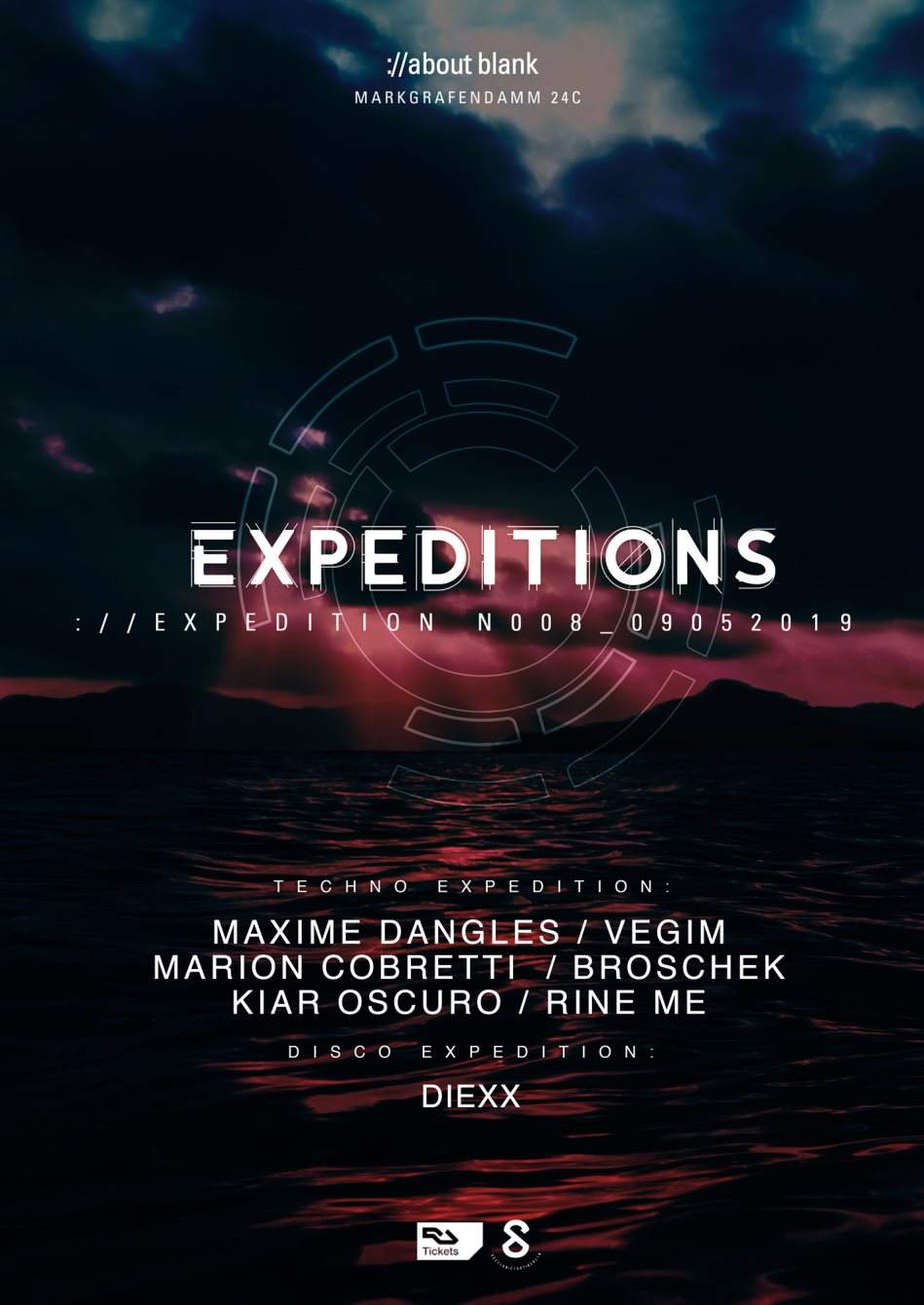 Expeditions N008 - フライヤー裏