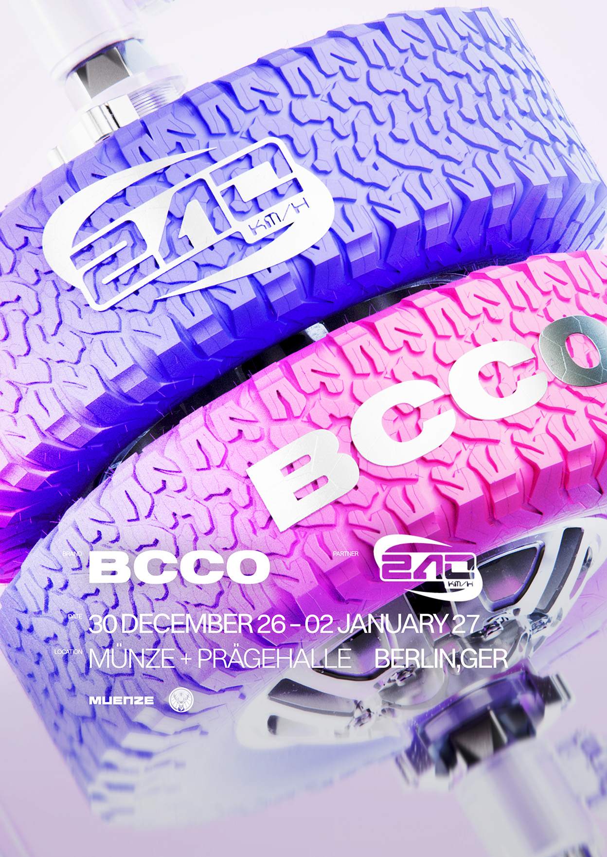 BCCO x 240KMH at MUENZE, Berlin · Tickets