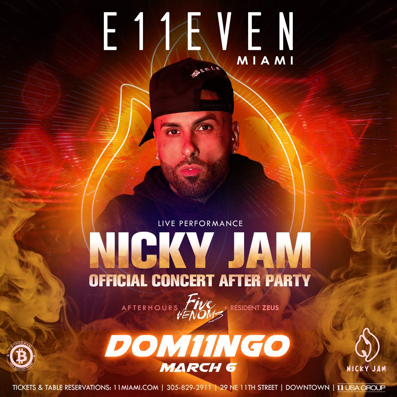 Nicky Jam (Live) at E11EVEN MIAMI & ROOFTOP, Miami
