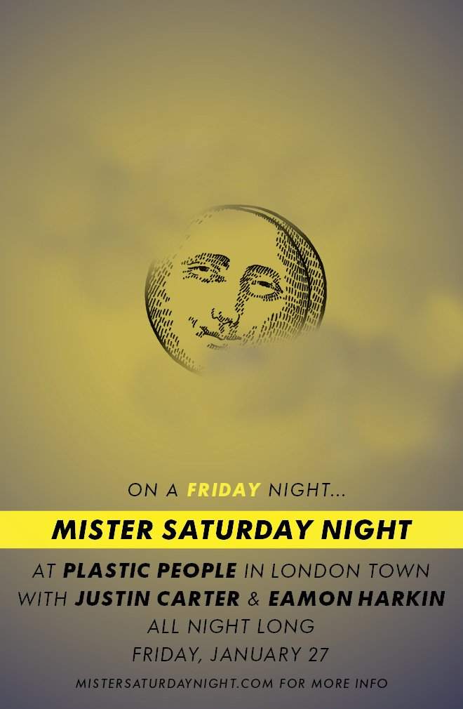 Mister Saturday Night In London On A Friday Night - Página trasera