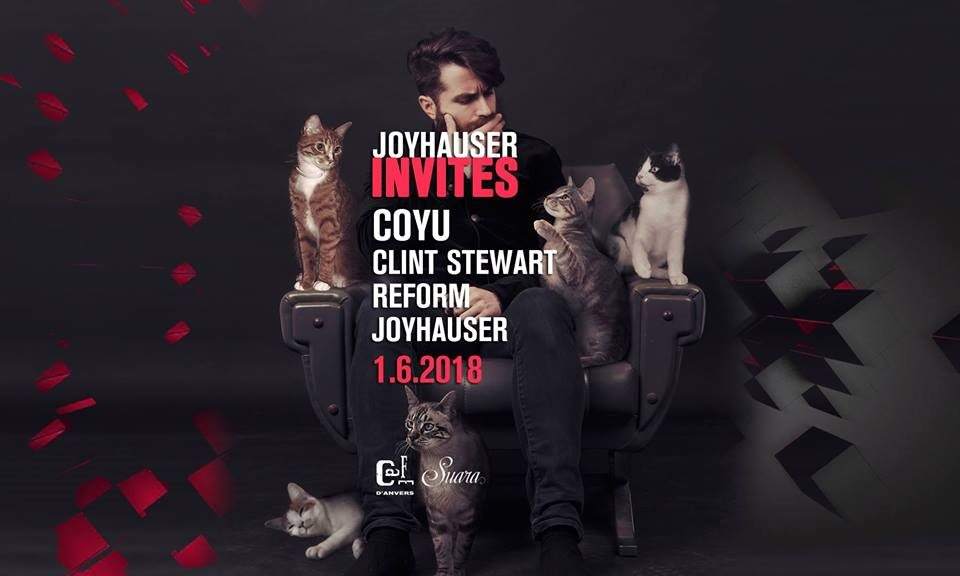 Coyu - Clint Stewart - Reform. Joyhauser Invites. - Página frontal