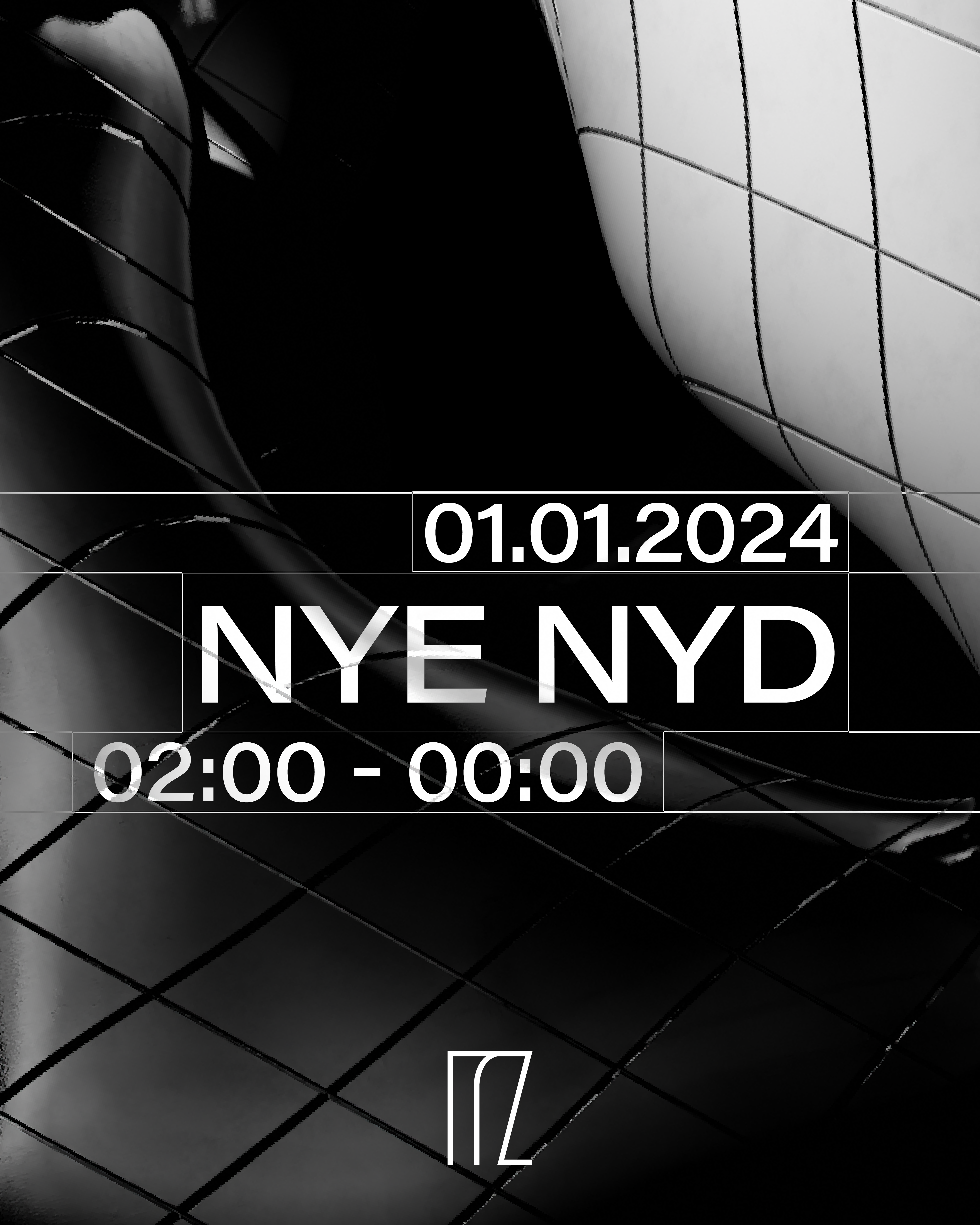 NYE + NYD - フライヤー表