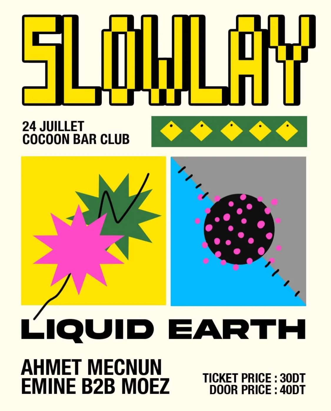 slowlay at Cocoon, Gammarth, Tunisia