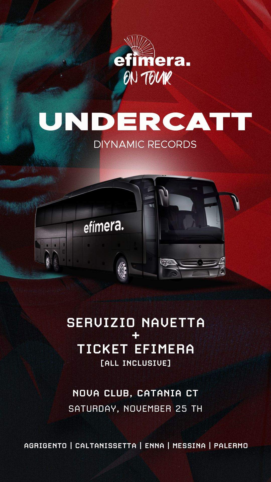 Efimera presents: Undercatt - フライヤー裏