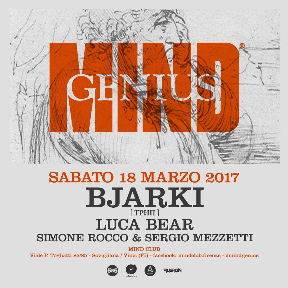 Genius with Bjarki / Luca Bear - Página frontal