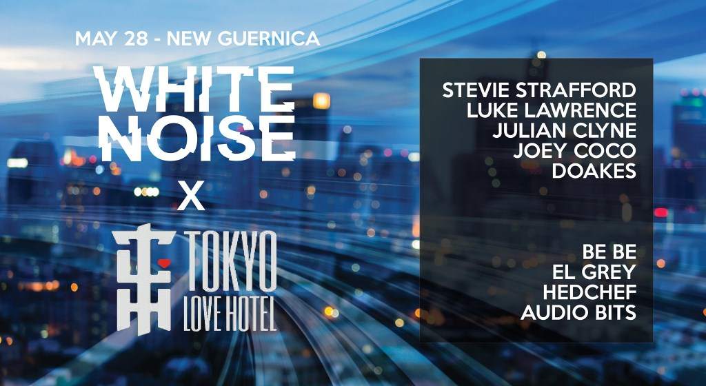 White Noise x Tokyo Love Hotel - Página frontal