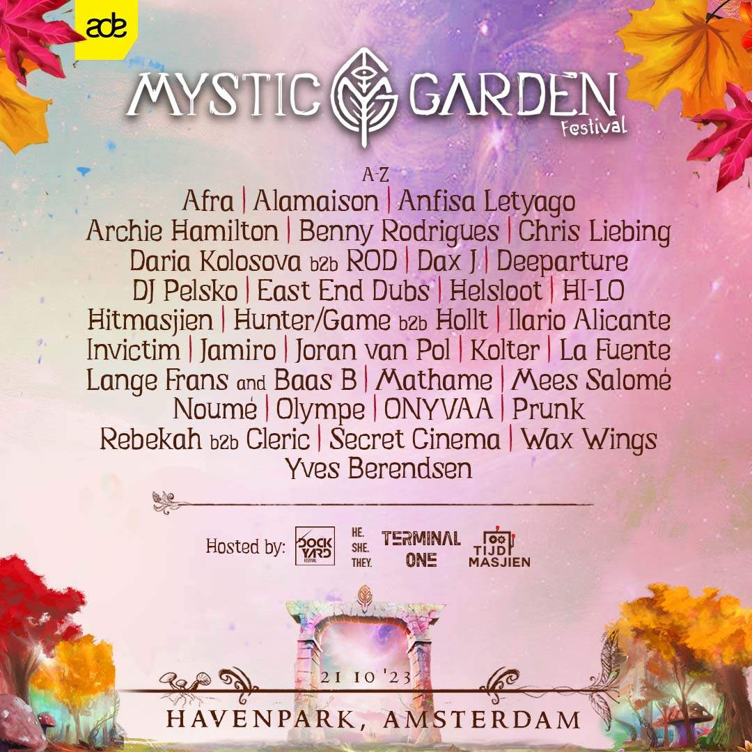 Mystic Garden Festival ADE - Página trasera