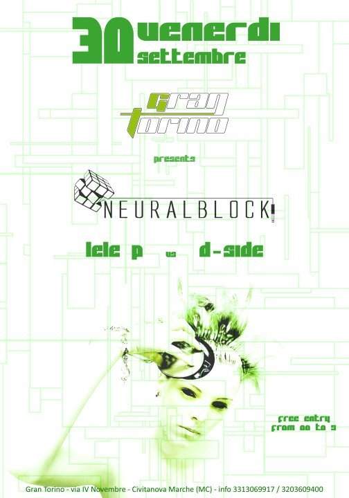 Neuralblock Opening Party - Página frontal