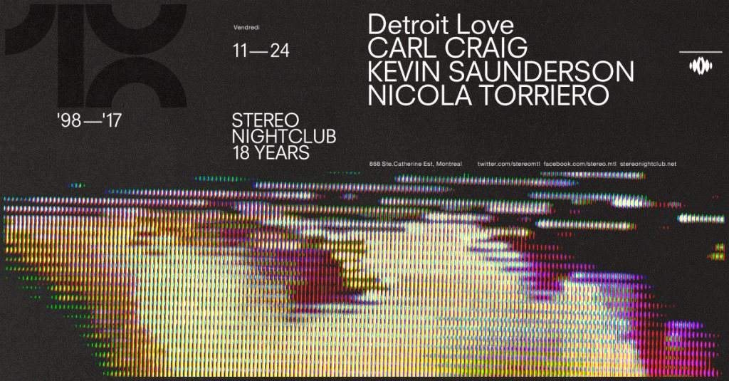 18 Yrs of Stereo: Detroit Love - Página frontal
