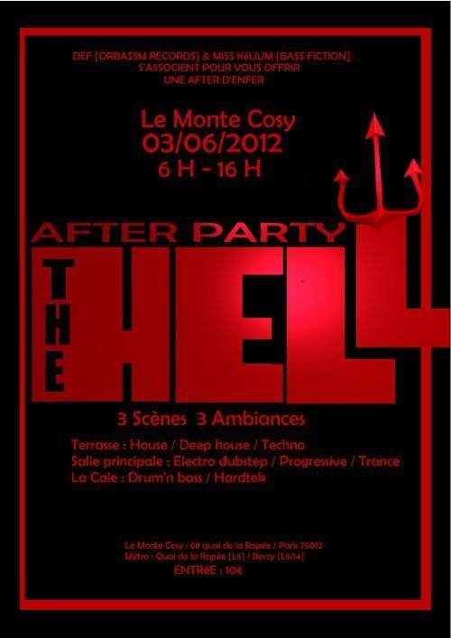 After The Hell - Página frontal