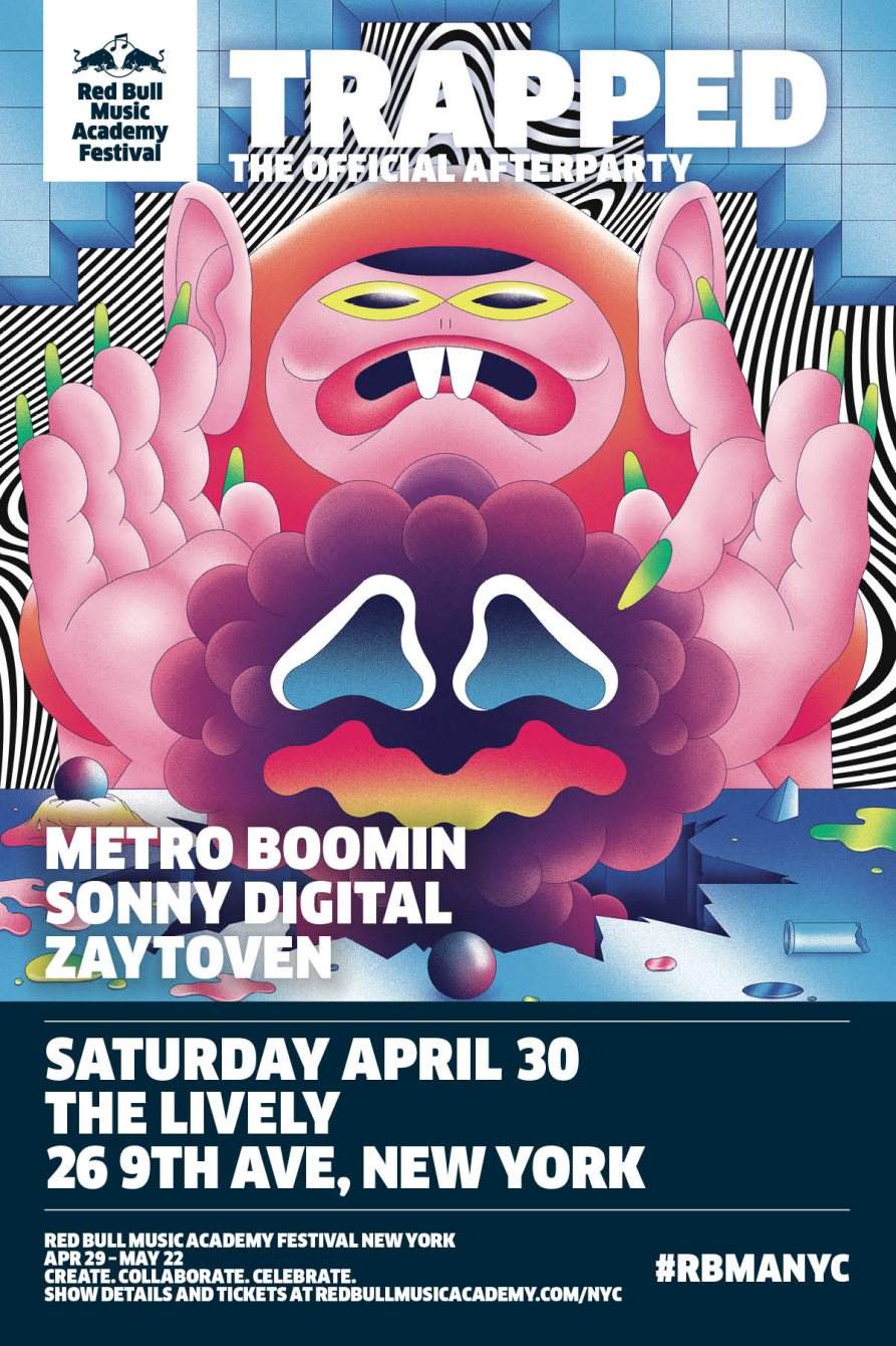 Rbma Festival NY presents: Trapped Afterparty with Metro Boomin, Sonny Digital & Zaytoven - Página frontal