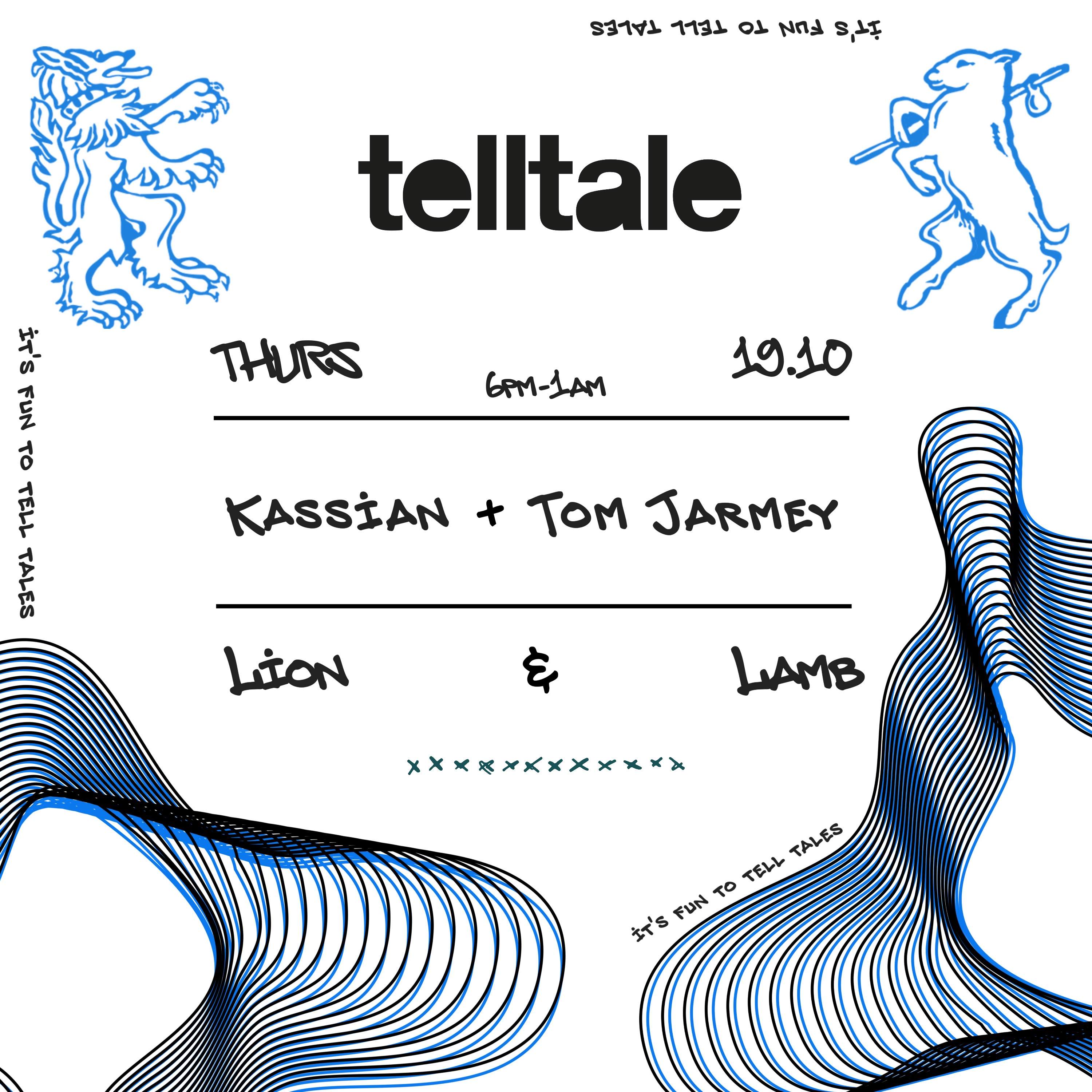 telltale at Lion & Lamb with Kassian + Tom Jarmey - Página frontal