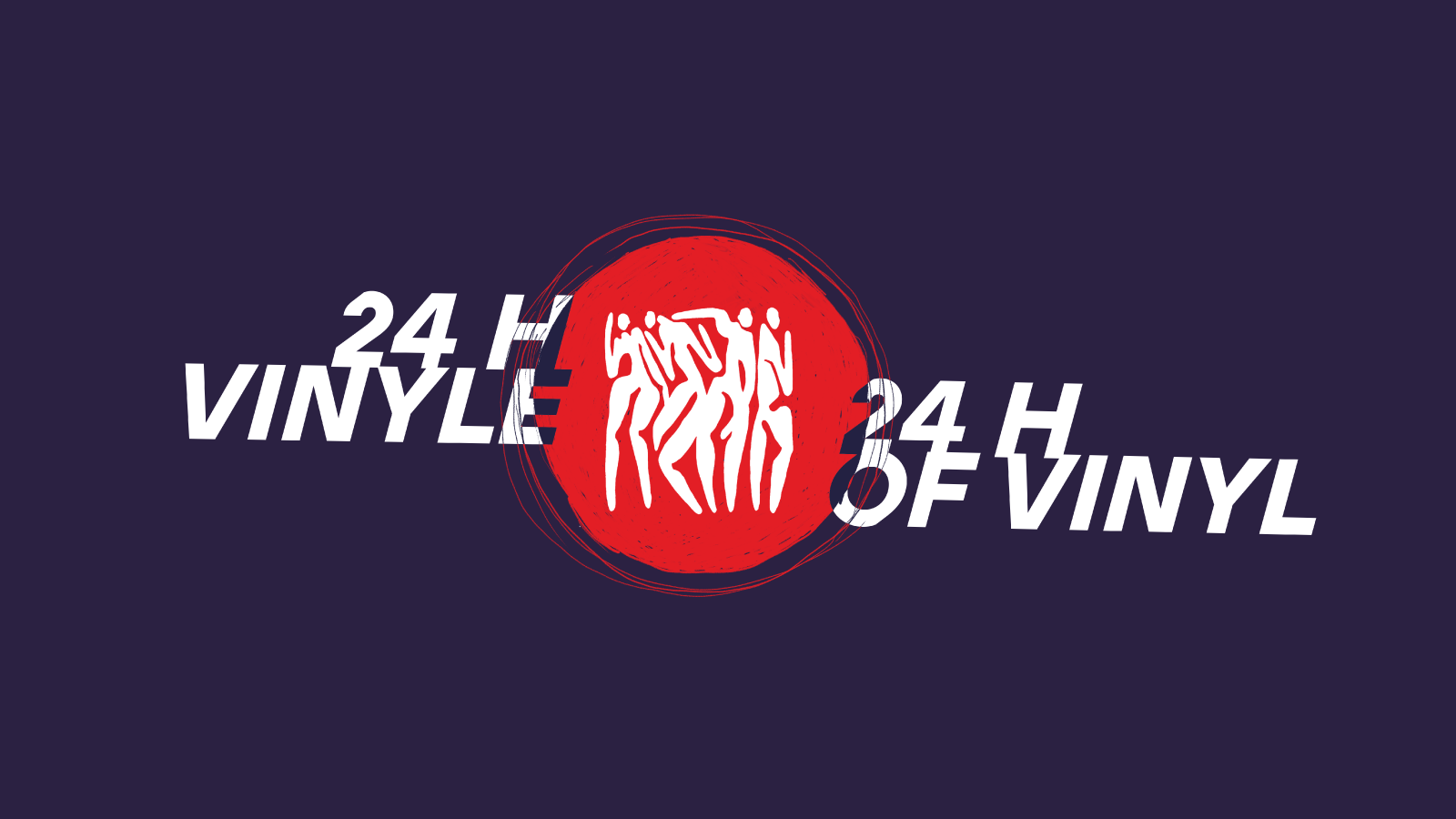 24 Hours Of Vinyl x SAT (Dimanche / Day party) - フライヤー表