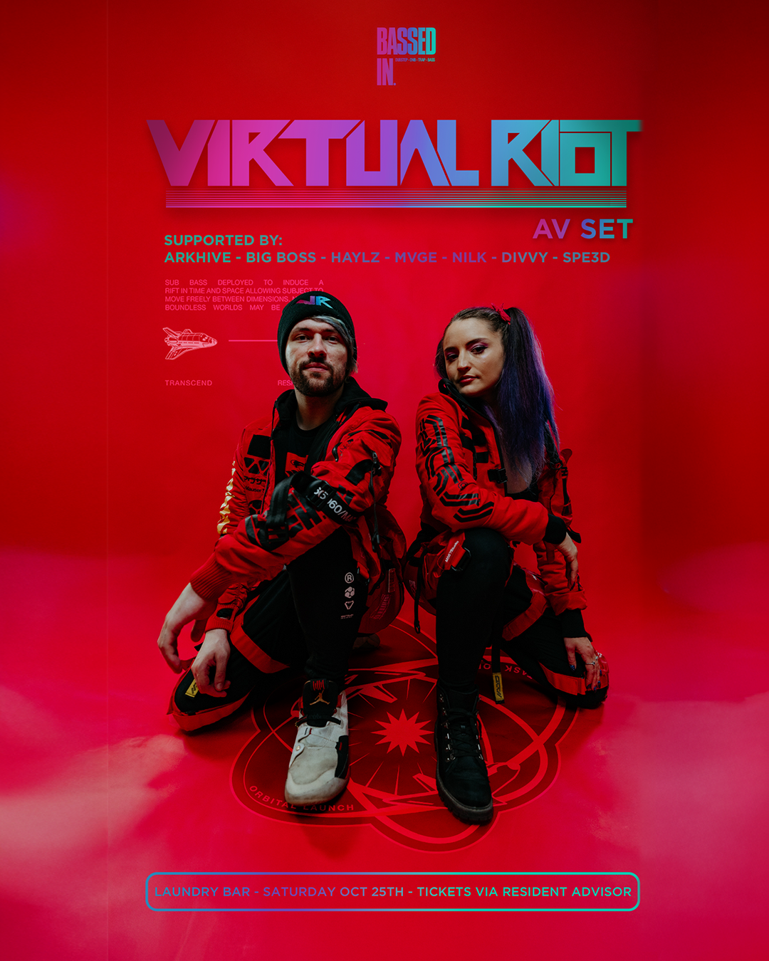 VIRTUAL RIOT [FULL AUDIO VISUAL SET] - MELBOURNE - presented by Bassed ...
