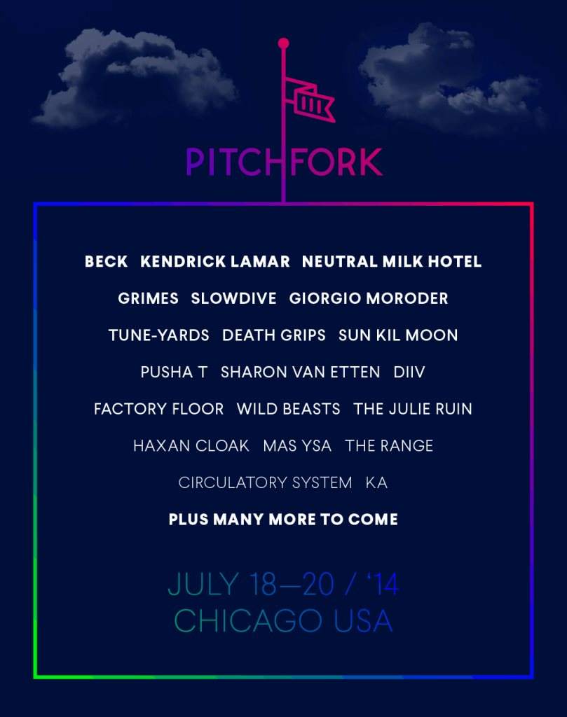 Pitchfork Music Festival 2014 - Página frontal