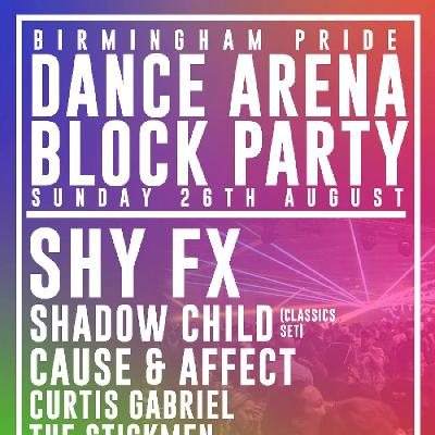 The Birmingham Pride Dance Arena 2018 - フライヤー表