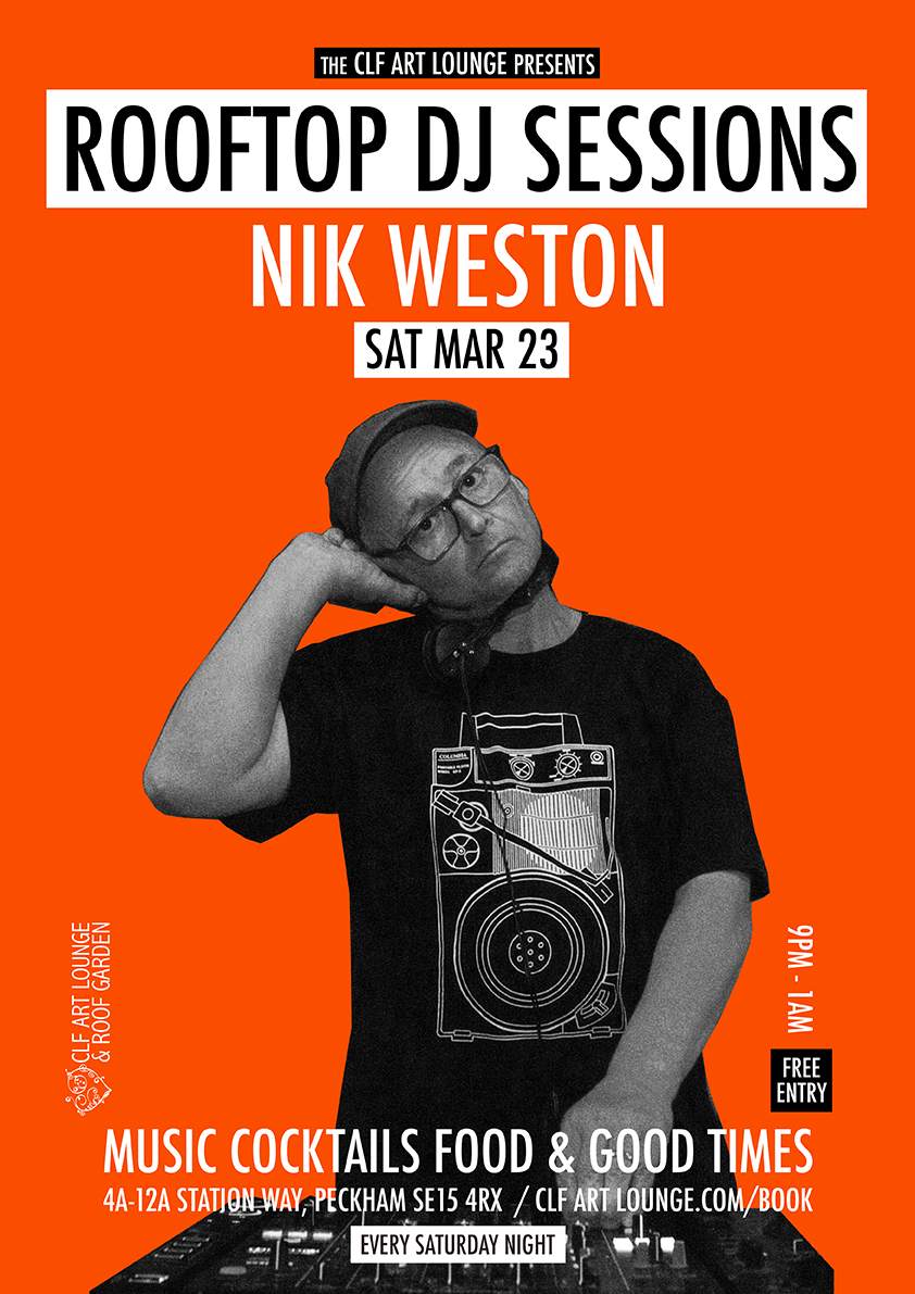 Saturday Night Rooftop Session with DJ Nik Weston - フライヤー裏