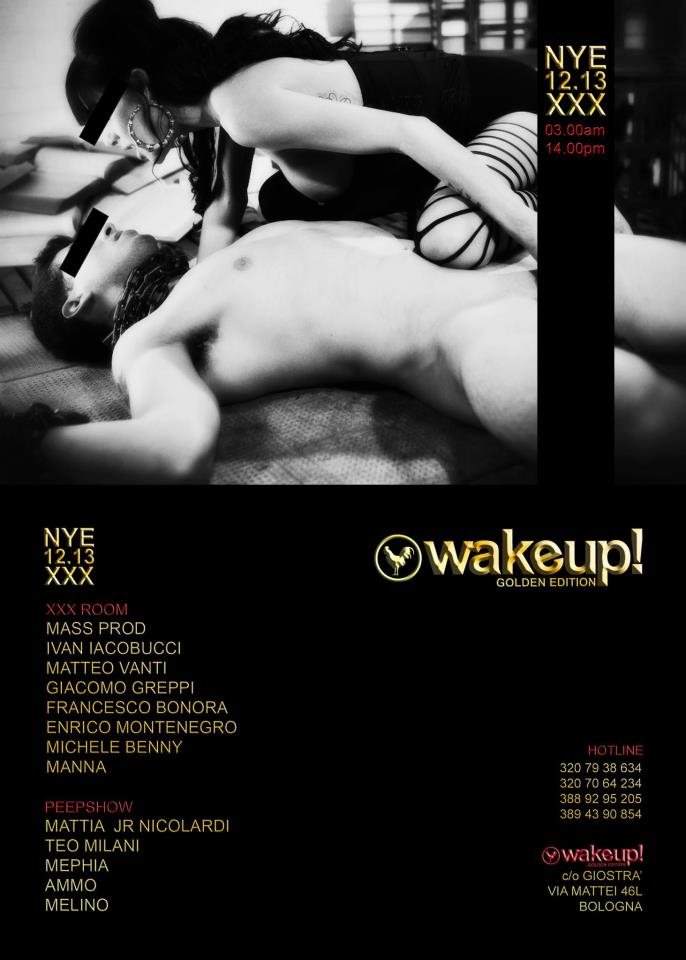 Wake Up NYE 2012 - 2013 Golden Edition - Página frontal