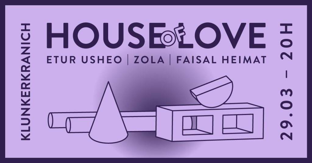 House of Love - フライヤー表
