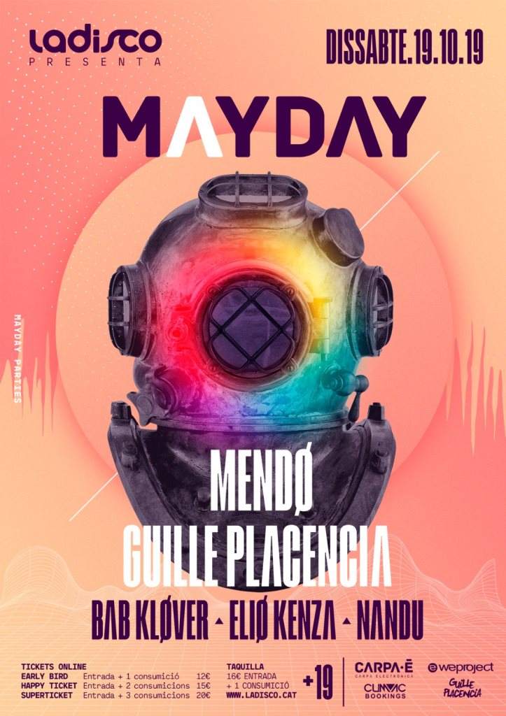 Mayday - Página frontal